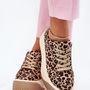 Women’s Eco-Suede Platform Sneakers – Chunky Comfort with Sustainable Style-2