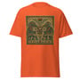Elephant Love Art T-Shirt, Warli Tribal Design, Symmetrical Patterns, 4K Details, Cultural Heritage-8