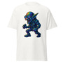 Unisex Cyberpunk Goblin Streetwear T-Shirt  Holographic Futuristic Design, Tattoo Art Style, Neon Urban Vector Illustration - Several Colors-16