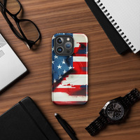 USA Flag Print MagSafe tough case for iPhone - Thumbnail 14