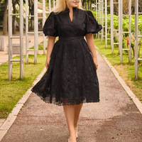 Fashionable luxury embroidered dress - Thumbnail 3