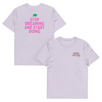 Unisex Organic Cotton T-Shirt with Front Embroidery & Back Print - Thumbnail 23