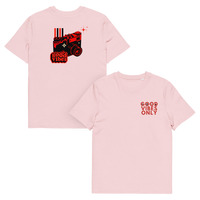 Unisex Organic Cotton T-Shirt | Front Embroidered & Back Printed - Thumbnail 21