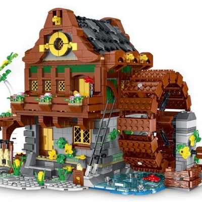 Unique no-name medieval watermill building blocks - Thumbnail 3
