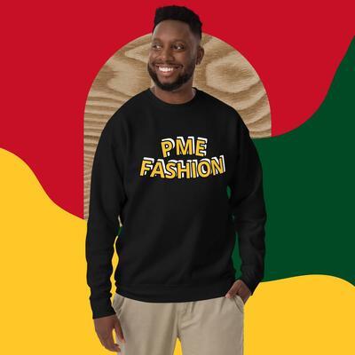 Pme fashion large gold arch unisex premium sweatshirt