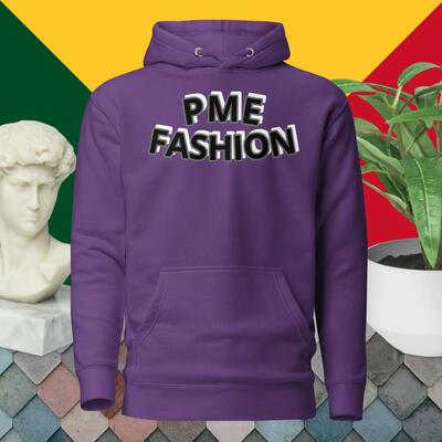 Pme fashion large black arch unisex hoodie