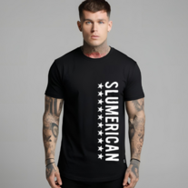 Slumerican Gildan 500 100% Cotton Unisex T-shirt 