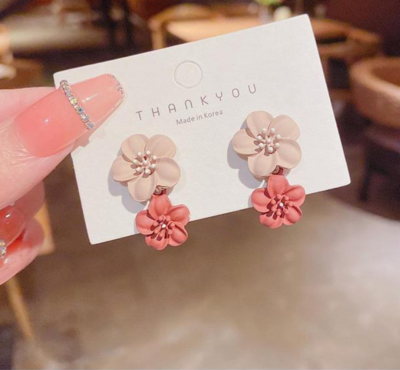 Flower Drop Dangle Earrings for Women