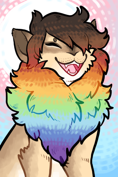 Pride Lion Print