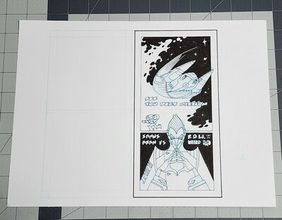 Original Illustration- Metroid- Samus Vs. R.D.Li,  #Maytroid2025