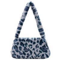 Women Fashion New Plush Fluffy Shoulder Crossbody Handbags  - Thumbnail 7