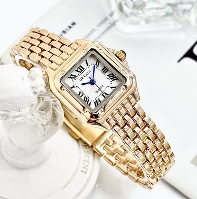  New Fashion Square Watch Luxury Women Watches Ladies Clock Casual Watches Women Quartz Wristwatch 