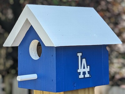 Dodgers Bird House