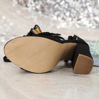 Fashion Butterfly High Heel Sandals - Thumbnail 3