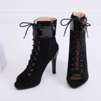 Women's summer hollow out short boots - Thumbnail 2