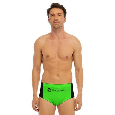 Men's Neon Swimmers Swimsuit Briefs 