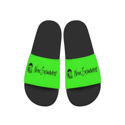 Women's Neon Swimmers Slide Sandals In Multiple Colors 