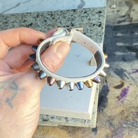Rainbow Short British Stud Wristband - Thumbnail 5