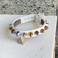 Rainbow Short British Stud Wristband #2 - Thumbnail 2