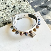 Rainbow Short British Stud Wristband #3 - Thumbnail 4