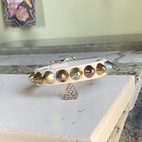 Rainbow Standard British Stud Wristband - Thumbnail 4