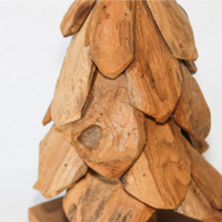 The Teak Tree! Hand-crafted for Year-Round Cabin Decor  - Thumbnail 1
