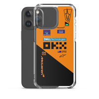 Oscar Piastri McLaren F1 race suit 2025 Clear Case for iPhone - Thumbnail 34