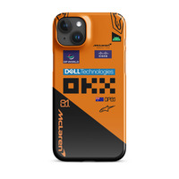 Oscar Piastri McLaren F1 race suit 2025 Snap case for iPhone - Thumbnail 16
