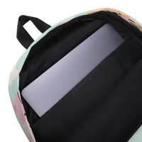 Women Cute Backpack Whisker Wonderland A Playful Cat Pattern - Thumbnail 7