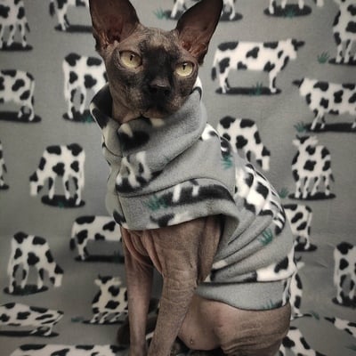 Cow tipping - fleece - Thumbnail 1