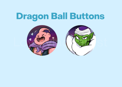 Dragonball Button Bundle