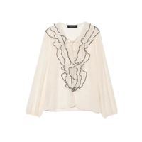 Layered sheer shirt - Thumbnail 3