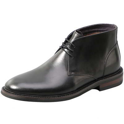 Fashion genuine leather high top martin short boots  - Thumbnail 2
