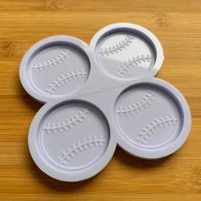 Baseball silicone mold