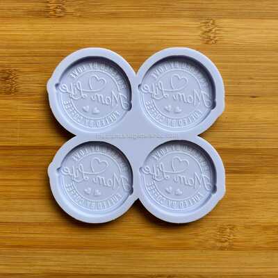 Mom life silicone mold