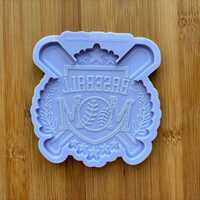 Baseball Mom Silicone Mold - Thumbnail 3
