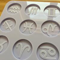 1.5inch Zodiac Signs Silicone Mold - Thumbnail 4