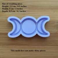 Triple Moon Silicone Mold - Thumbnail 1