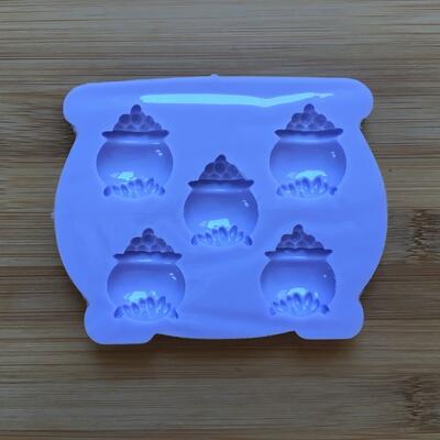 Cauldron silicone mold