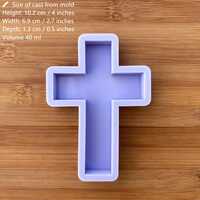 Cross Silicone Mold - Thumbnail 1