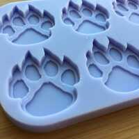 1.2" Bear Claw Silicone Mold - Thumbnail 4