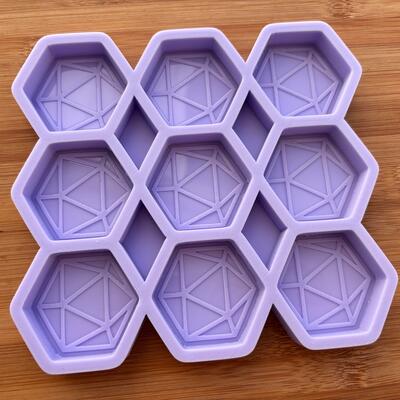 D20 silicone mold