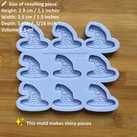 Wizard Hat Silicone Mold - Thumbnail 1