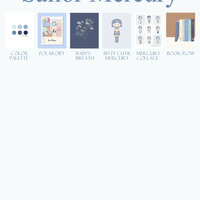 Sailor Mercury Collage Bundle - 8x10 Collection - Thumbnail 3