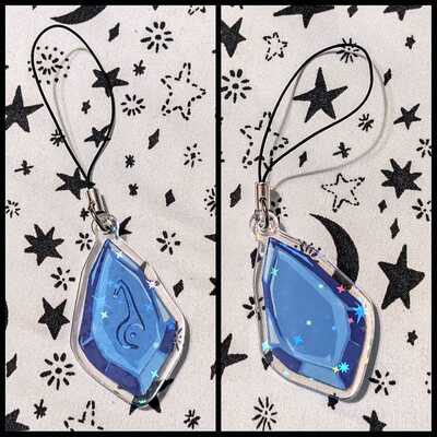 Hexgem phone charm