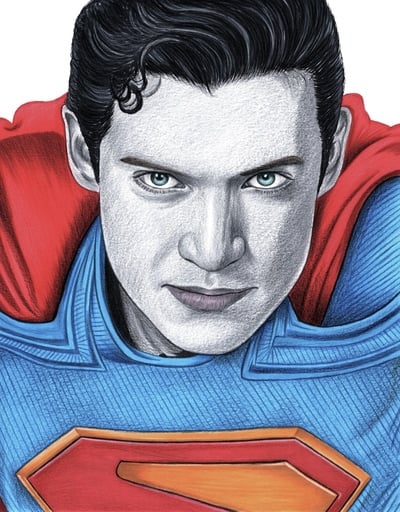 David Superman Print