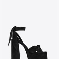 Ankle strap Roman shoes with thick heels plus size women's sandals 4 colors - Thumbnail 6