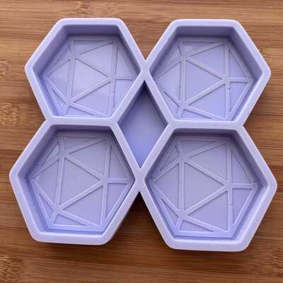 D20 silicone mold