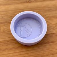 Cat on Crescent Moon Silicone Mold - Thumbnail 3