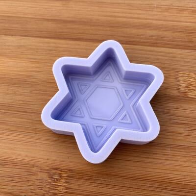 Star of david silicone mold